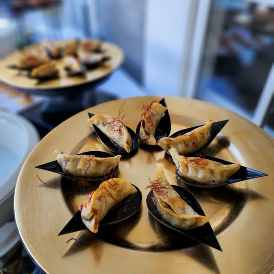Asian Vegetable Dumplings catering Denver