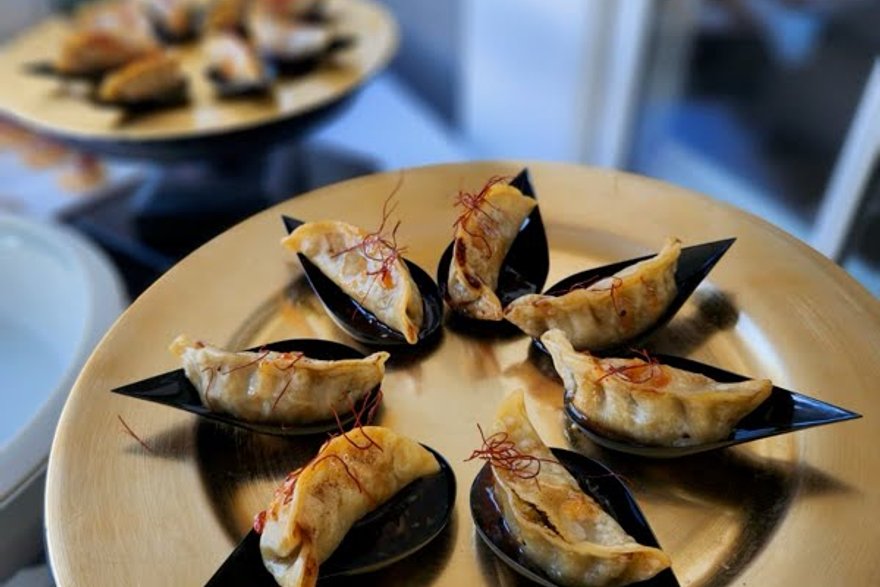 Asian Vegetable Dumplings catering Denver