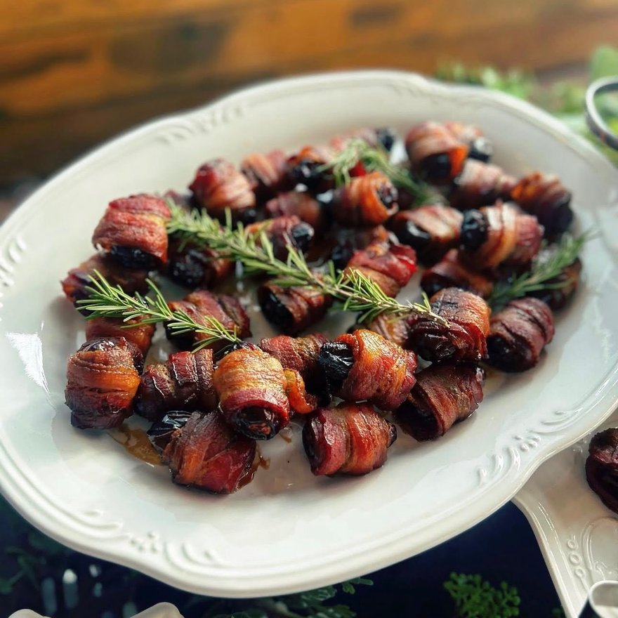 Bacon Wrapped Dates catering Denver