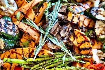 Balsamic Roasted Veggies party platters Denver