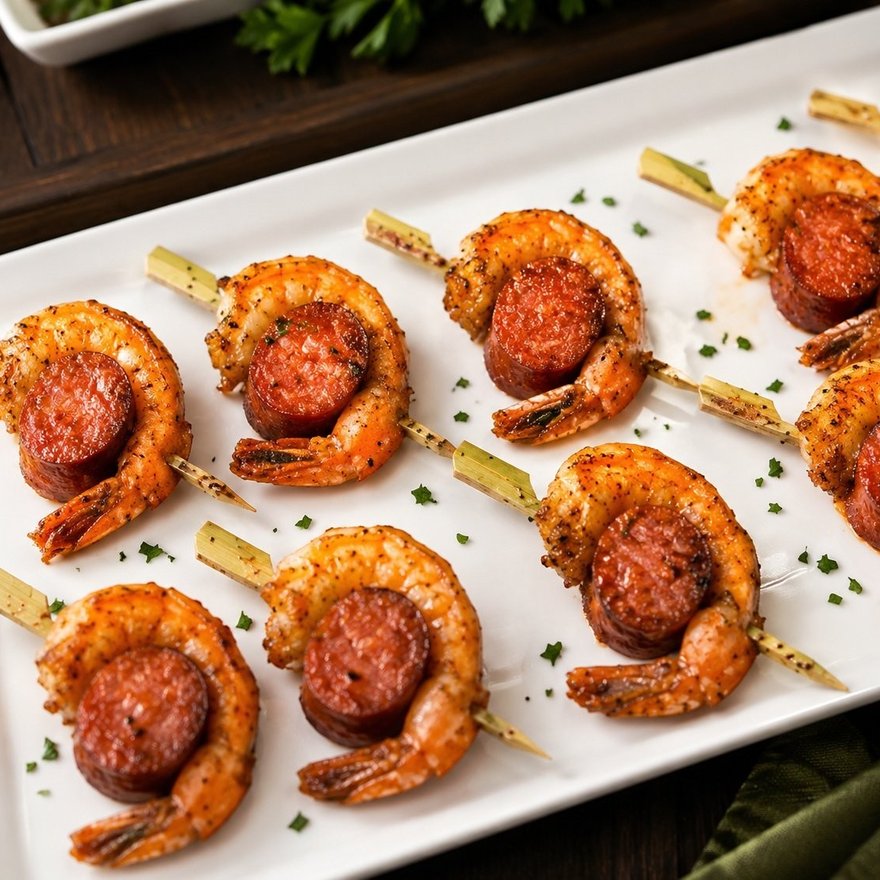 Cajun Shrimp & Andouille Bites catering Denver