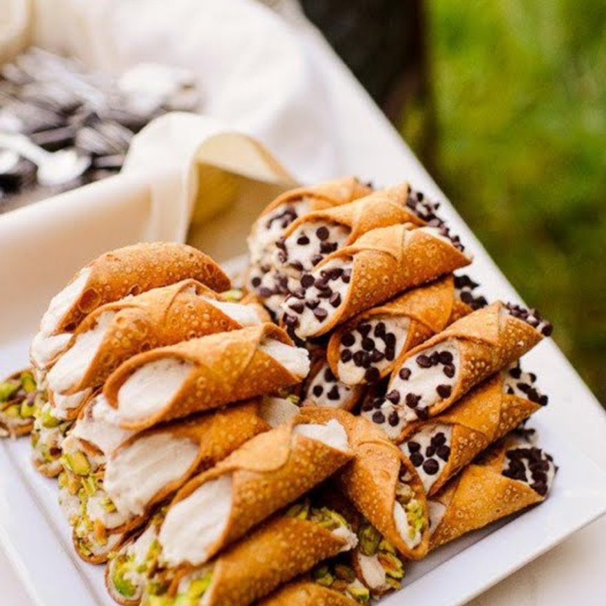 Cannoli Display catering Denver