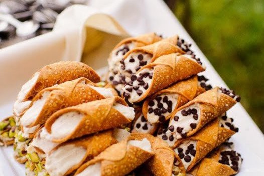 Cannoli Display catering Denver