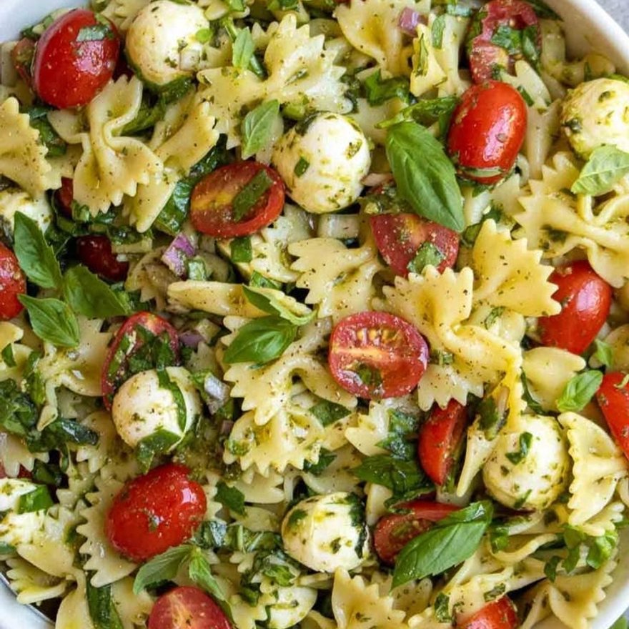 Caprese Pesto Pasta Salad catering Denver