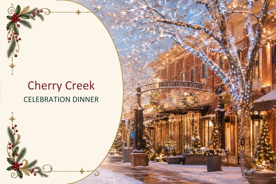 Cherry Creek Celebration Dinner holiday catering Denver