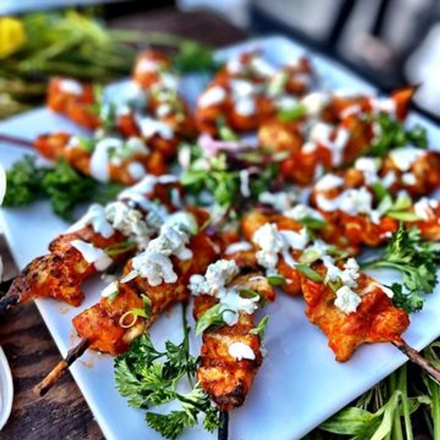 Chicken Skewers party platters Denver