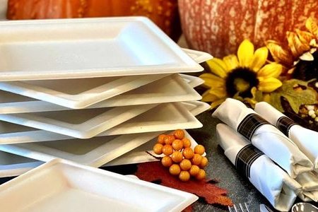 Compostable Sugarcane Place Settings catering Denver
