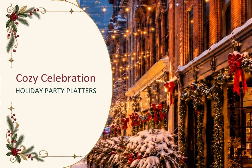 Cozy Celebration holiday catering Denver