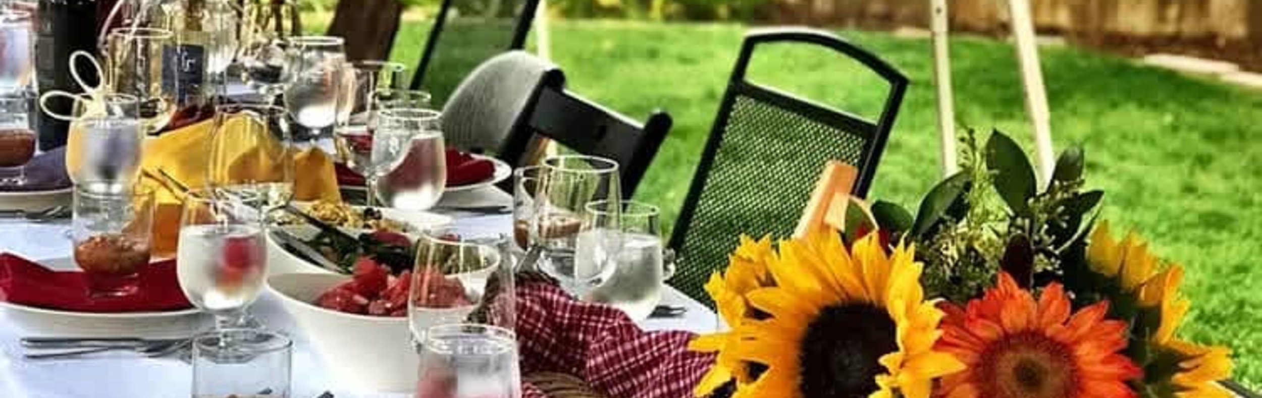 Event catering setup Denver