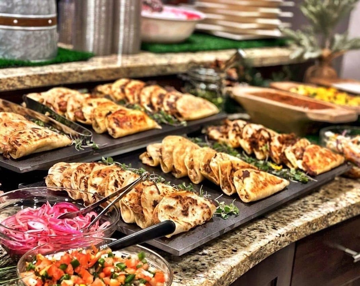 Catering buffet spread Denver