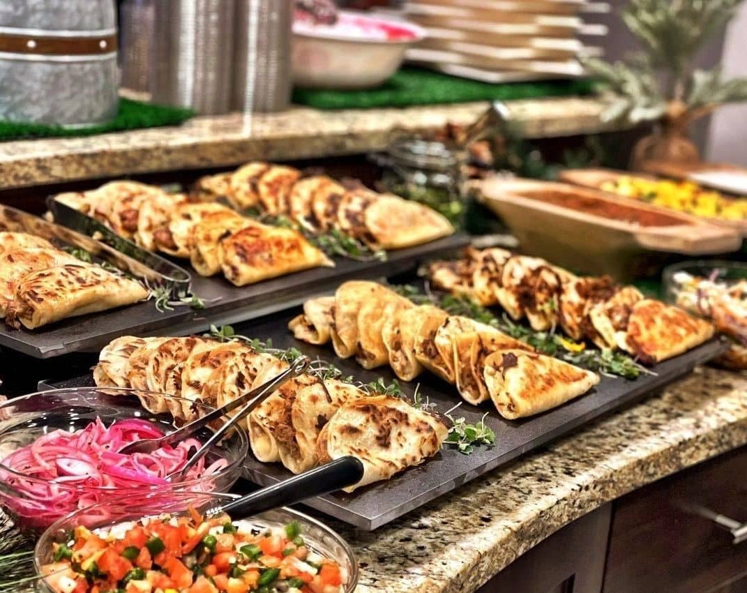 Catering buffet spread Denver