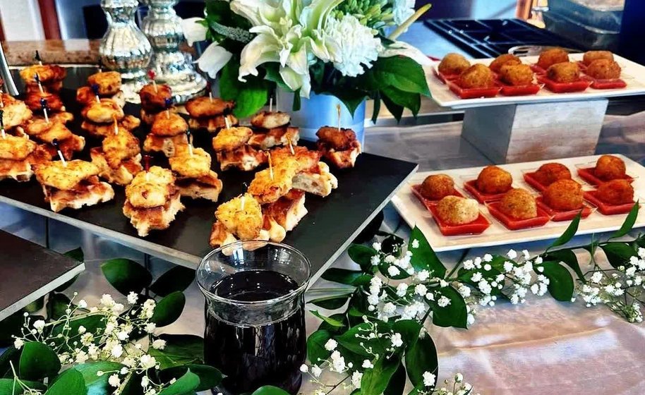Outdoor catering setup Denver