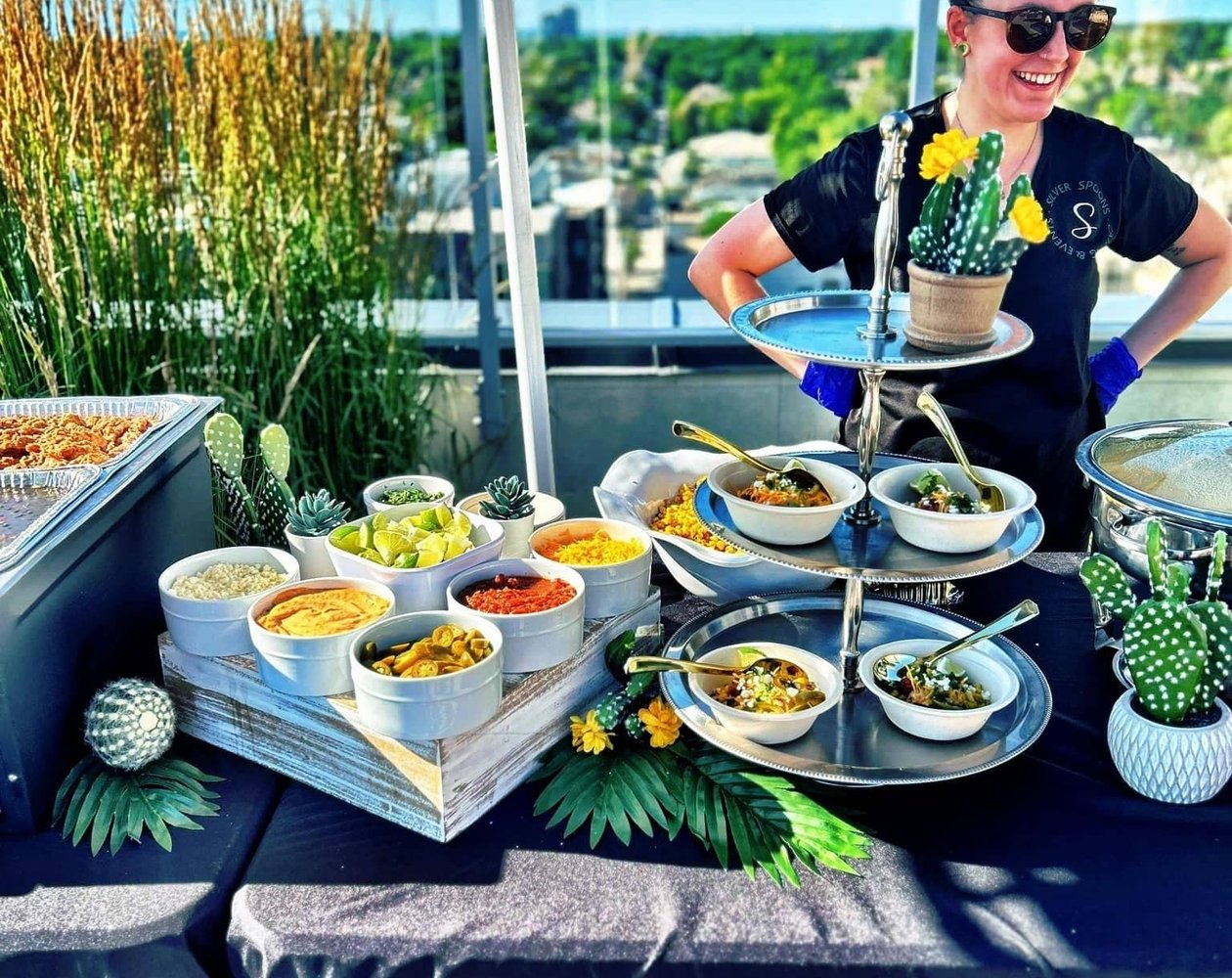 Silver Spoons catering event Denver