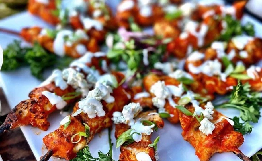 Bite-size appetizers catering Denver
