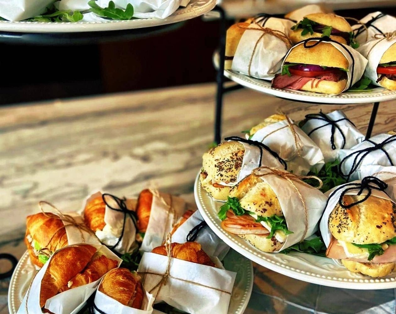 Plated appetizers catering Denver