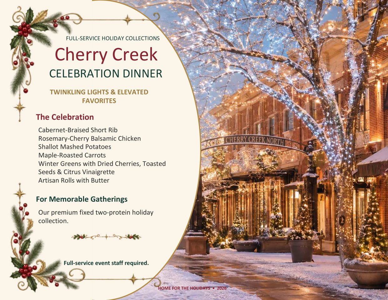 Cherry Creek Celebration Dinner