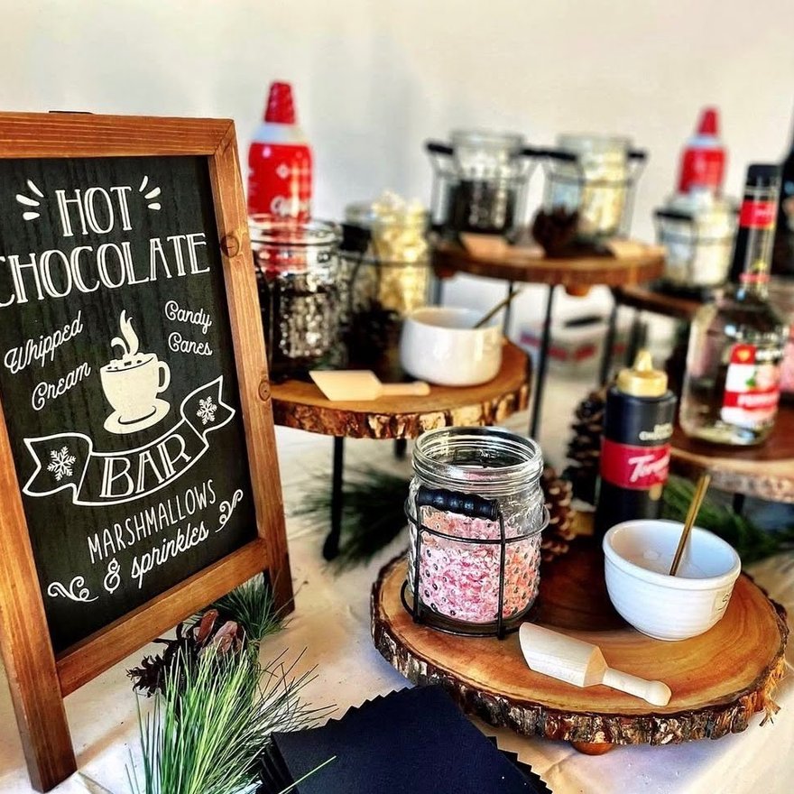 Hot Chocolate Station catering Denver