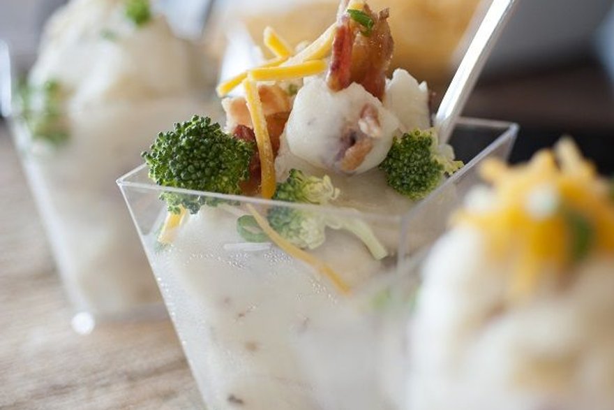 Loaded Mashed Potato Bar catering Denver
