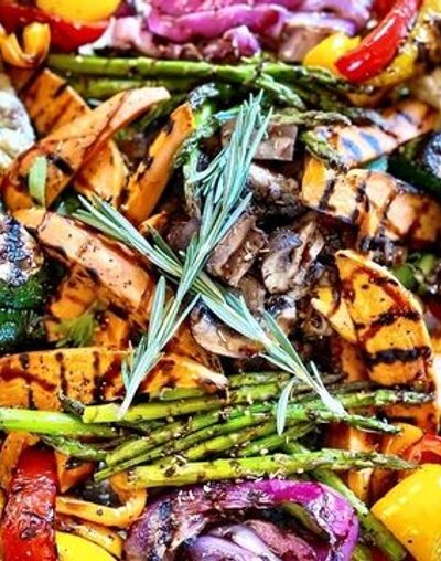 Balsamic Roasted Veggies party platters Denver