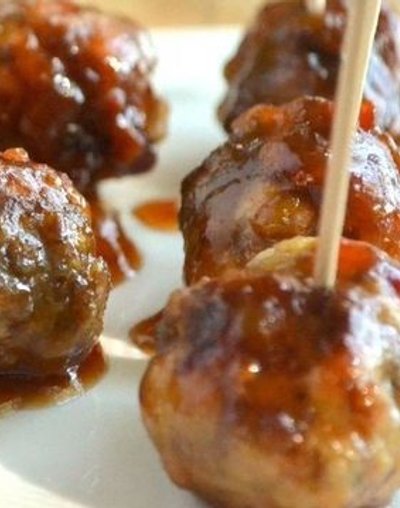 Sweet Bourbon BBQ Meatballs party platters Denver