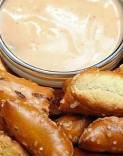 Soft Pretzel Bites with Pale Ale Cheddar party platters Denver