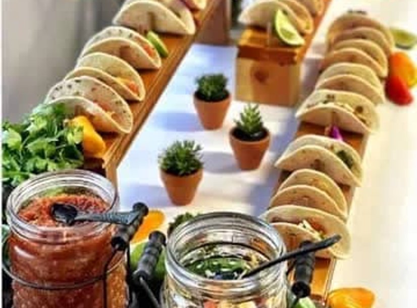 Appetizer skewers catering Denver