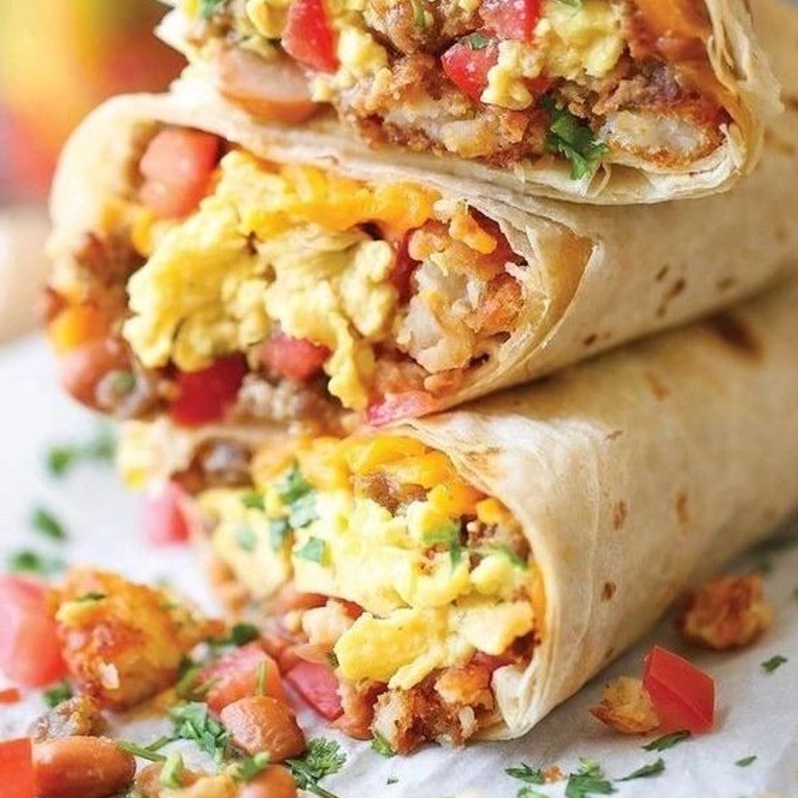 Grande Breakfast Burrito catering Denver