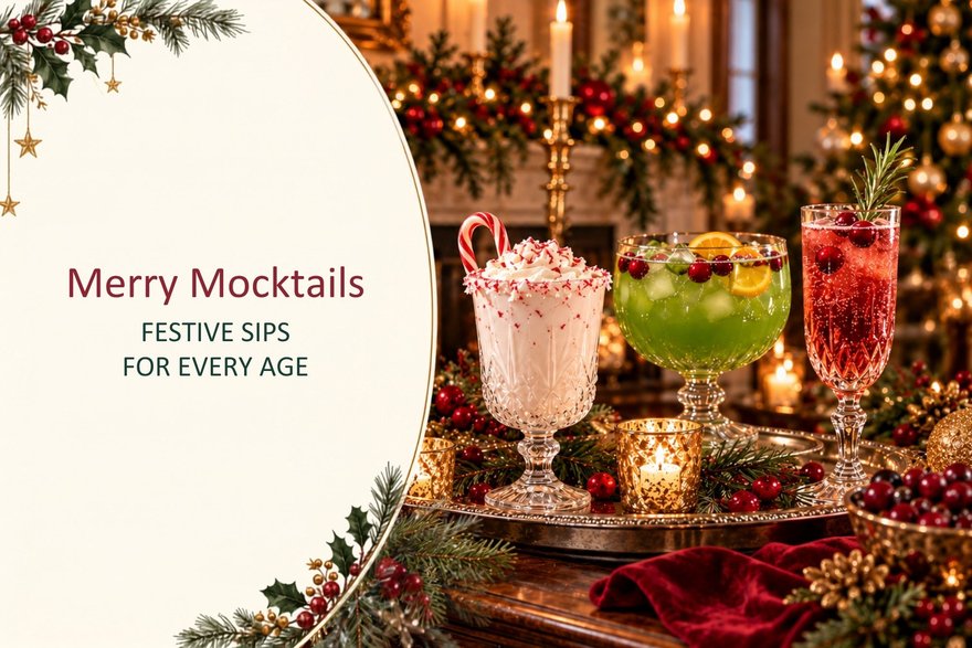 Merry Mocktails holiday catering Denver