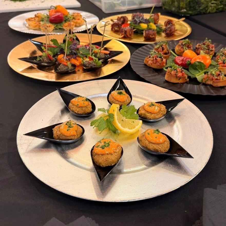 New England Crab Cakes catering Denver