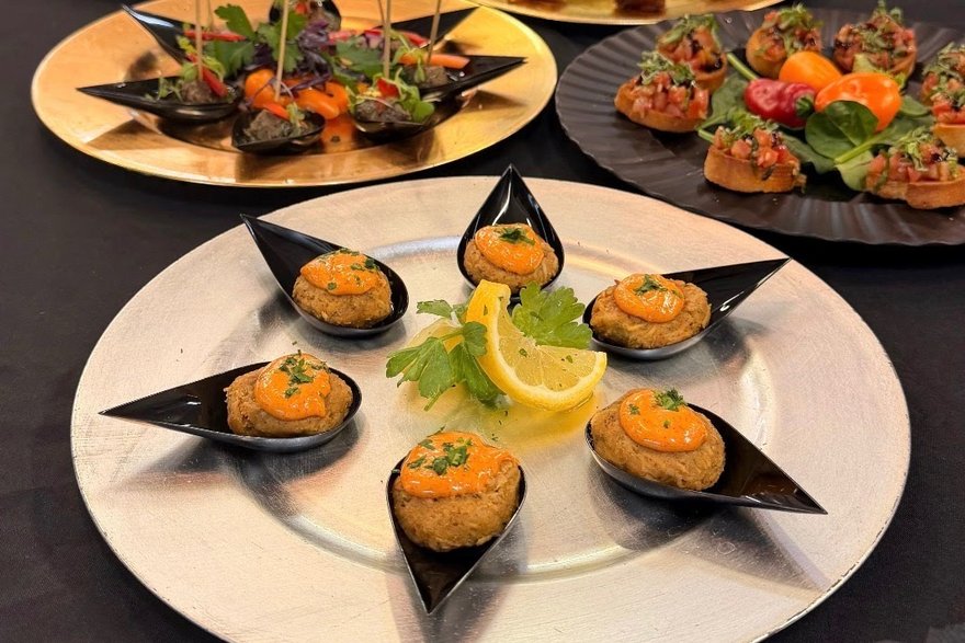New England Crab Cakes catering Denver