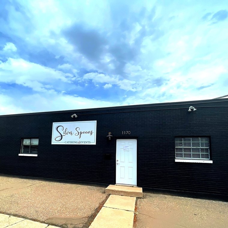 Silver Spoons Catering storefront on Kalamath in Denver