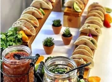 Appetizer skewers catering Denver