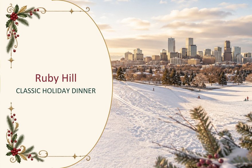 Ruby Hill Classic Holiday Dinner holiday catering Denver