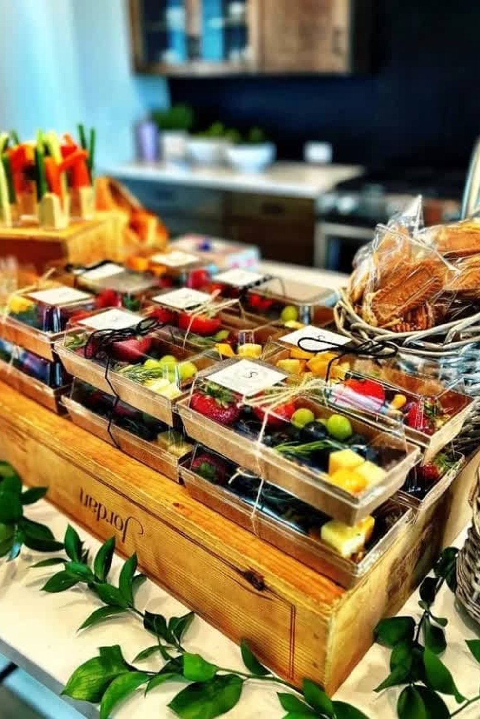 Wedding catering display Denver