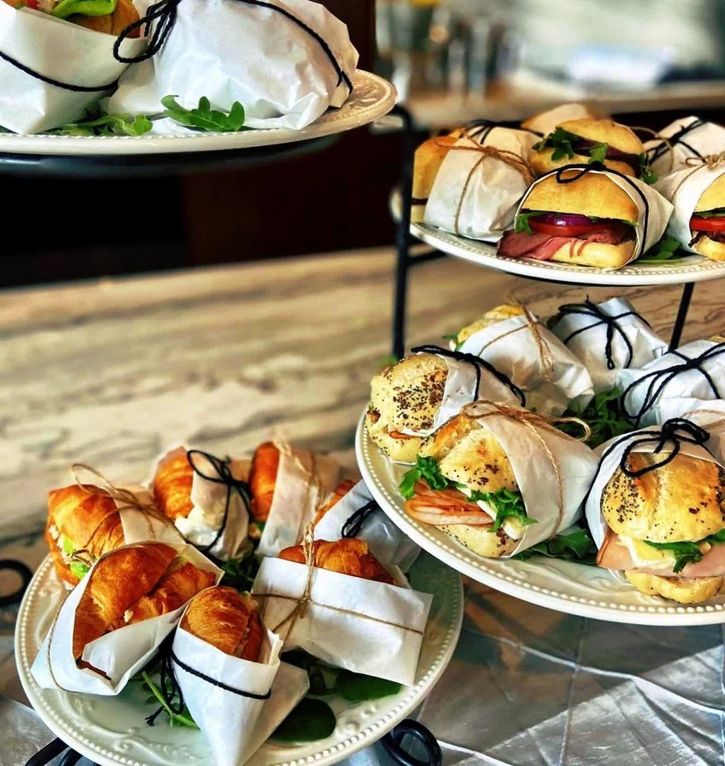 Plated appetizers catering Denver