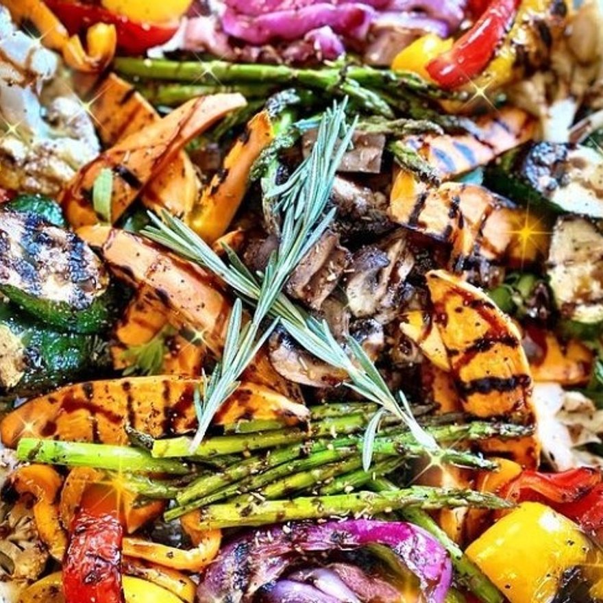 Seasonal Grilled Vegetables catering Denver