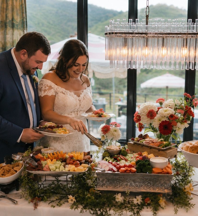 Corporate catering buffet Denver