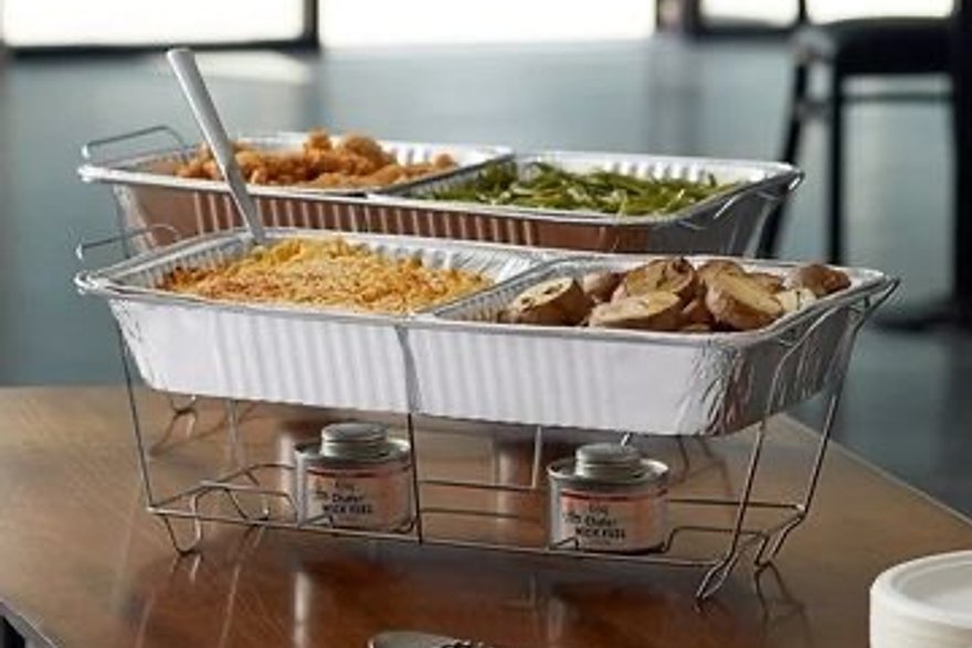 Simple Disposable Chaffer Package party platters Denver