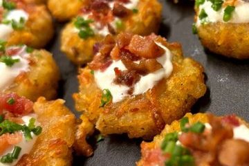 Smashed Potato Bites catering Denver