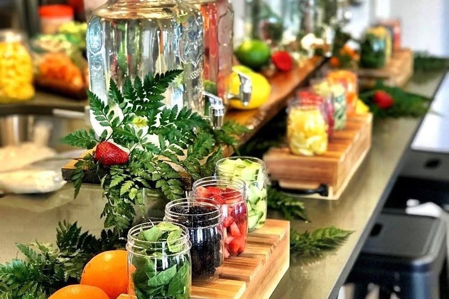 Spa Water Hydration Station catering Denver