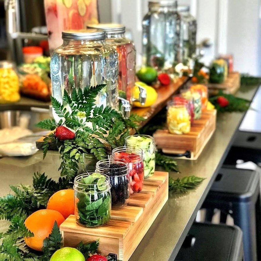 Spa Water Hydration Station catering Denver
