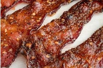 Spiced Candied Bacon catering Denver