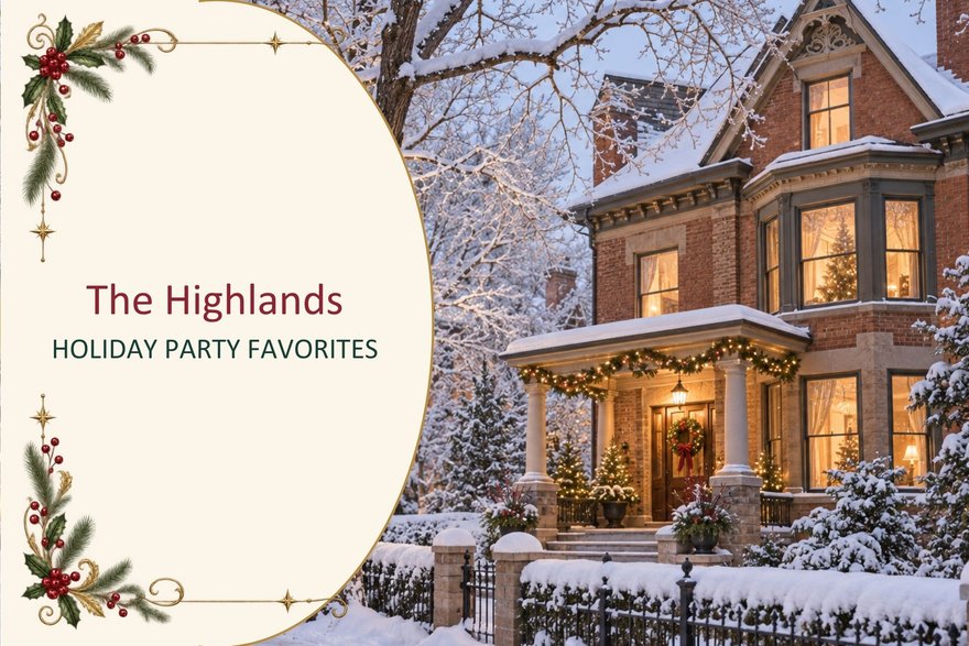 The Highlands Holiday Party Favorites holiday catering Denver