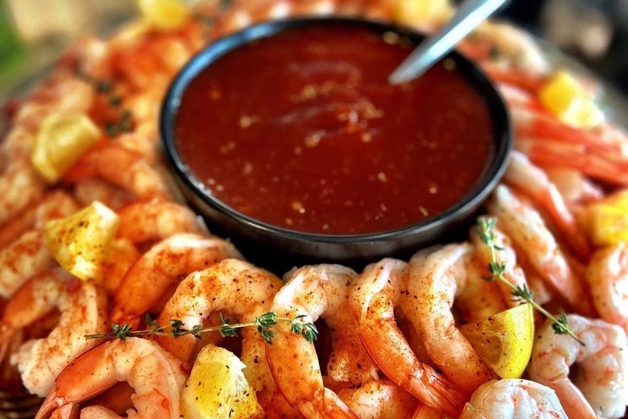 Traditional Shrimp Cocktail catering Denver