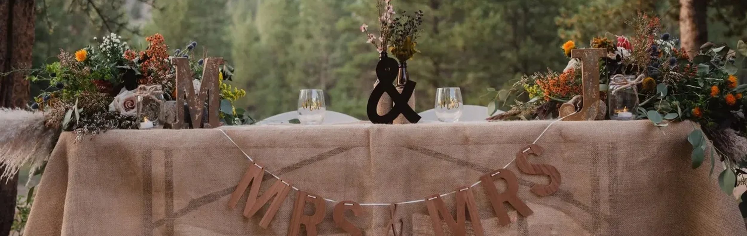 Wedding catering table Denver