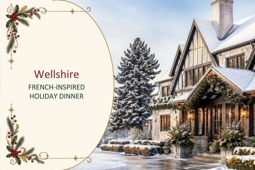 Wellshire French-Inspired Holiday Dinner holiday catering Denver